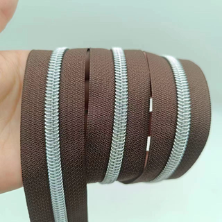 Zipper Tape Silver Teeth - Retail