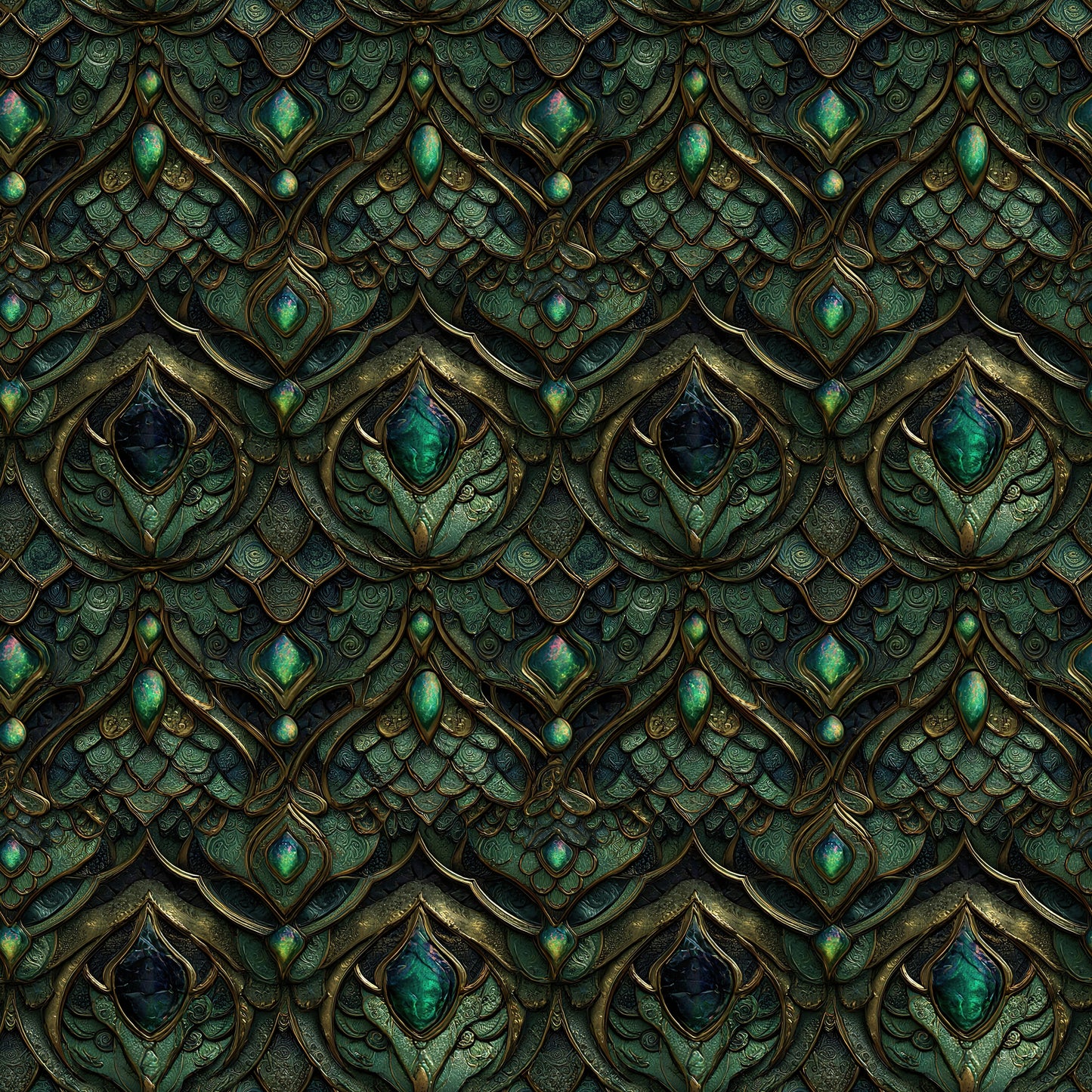 Gothic Dragon Scales - Preorder