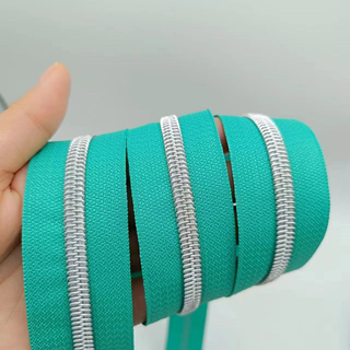 Zipper Tape Silver Teeth - Retail