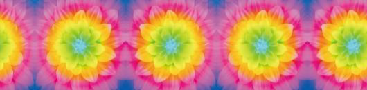 1" Kaleidoscope Flowers FOE - Retail