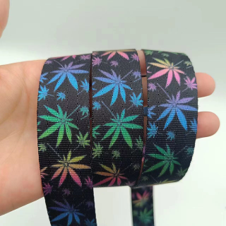 1" Rainbow Elevated Leaf Webbing - Retail