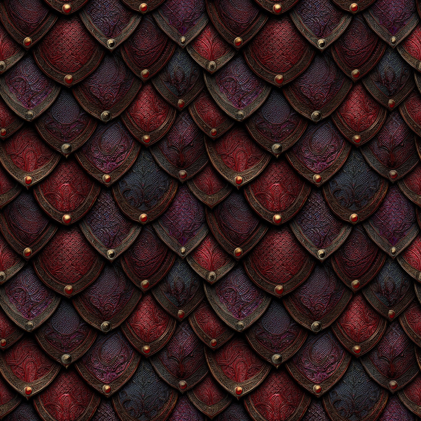 Midnight Elvin Dragon Scales - Preorder