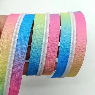 Glow in the Dark Teeth Zipper Tape - Retail