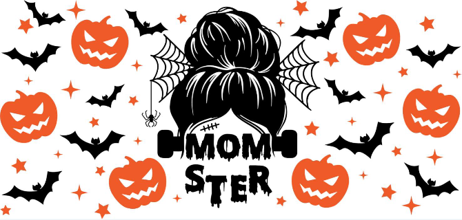 Momster Print 16oz UVDTF Transfer - Preorder