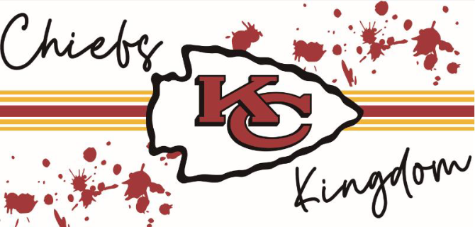 Chiefs Kingdom Print 16oz UVDTF Transfer - Preorder