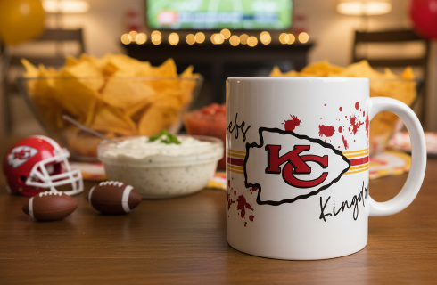 Chiefs Kingdom Print 16oz UVDTF Transfer - Retail