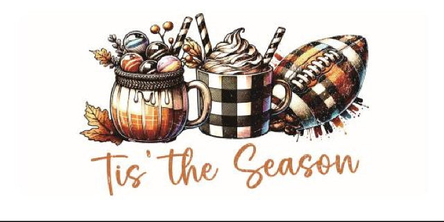 Tis' the Season Fall Print 16oz UVDTF Transfer - Preorder