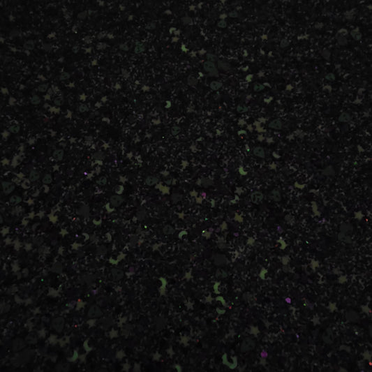 Glow in the Dark Halloween Chunky Glitter - Retail