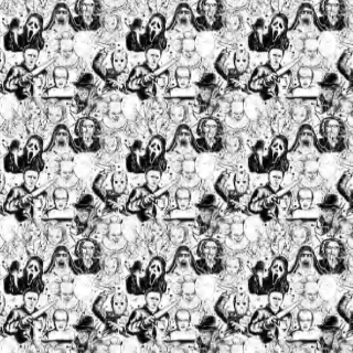 Horror Characters in Black & White