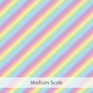 Rainbow Stripes Ombre- Retail