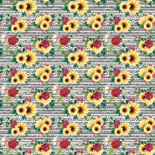Flowers W. Tribal Background