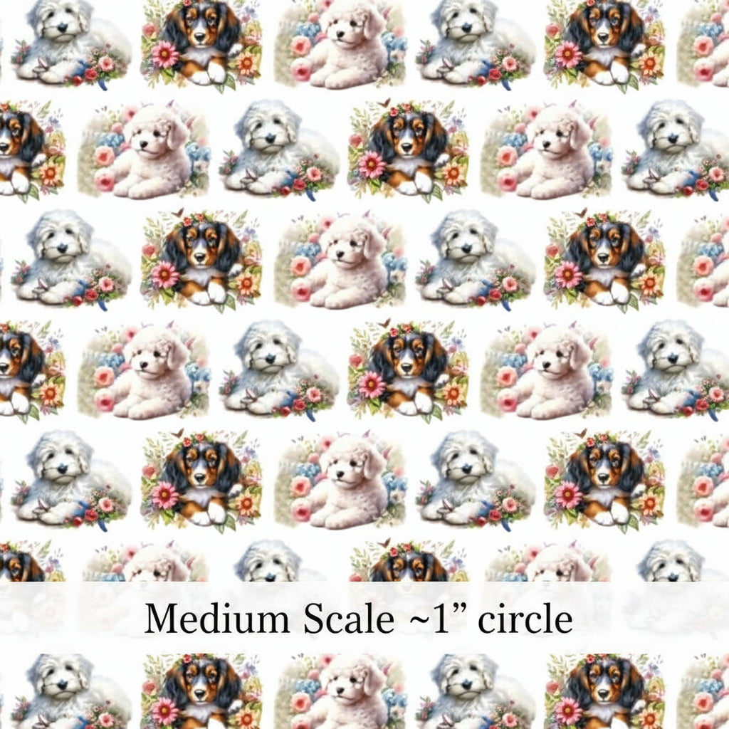 Puppies & Flowers - Preorder