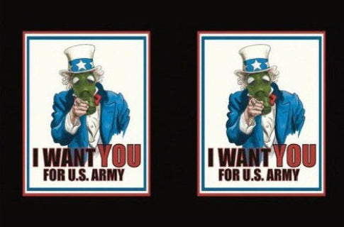 American Propaganda Poster Double Panel - Retail