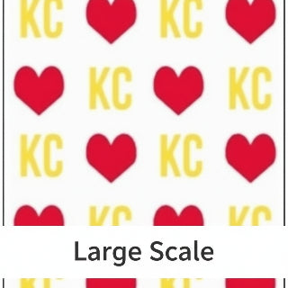 KC Chiefs Hearts White - Preorder