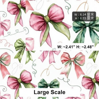Wicked Pink & Green Bows - Retail