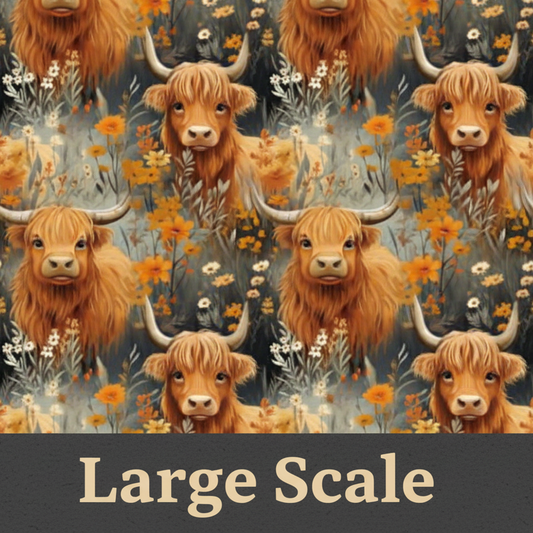 Vintage Highland Cows - Preorder