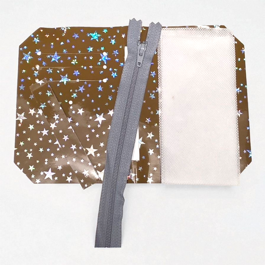 Pocket & Purse Pal Kit - Medium Brown w. Stars