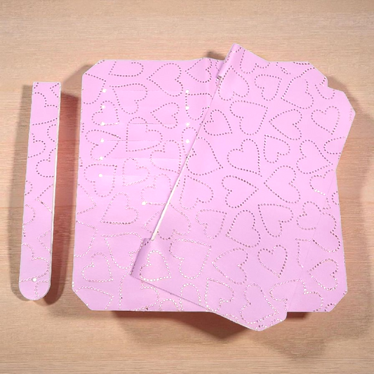 Pocket & Purse Pal Kit - Lavendar w. Gold Hearts