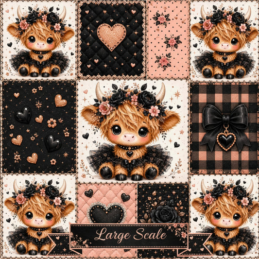 Gothic highland Cow - Preorder
