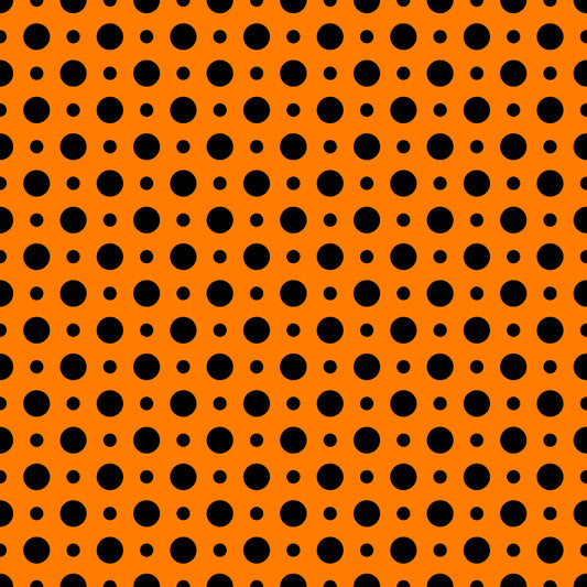 Halloween Polka Dots & Stars - Preorder
