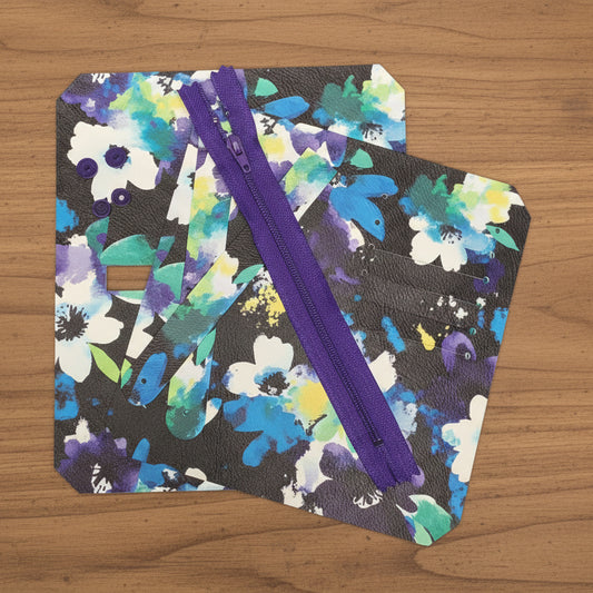 Pocket & Purse Pal Kit - Blue Florals