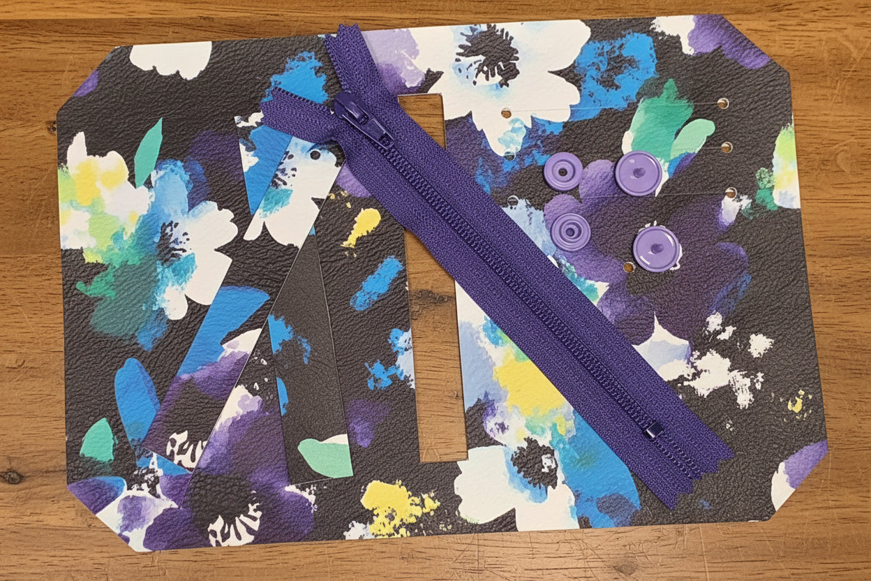 Pocket & Purse Pal Kit - Blue Florals