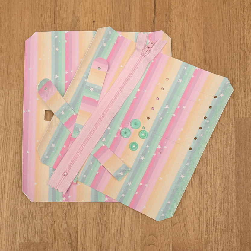 Pocket & Purse Pal Kit - Pastel stars & stripes