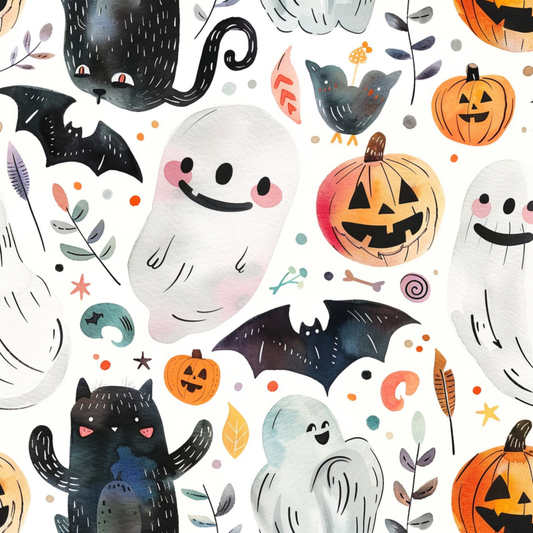 Watercolor Halloween - Preorder