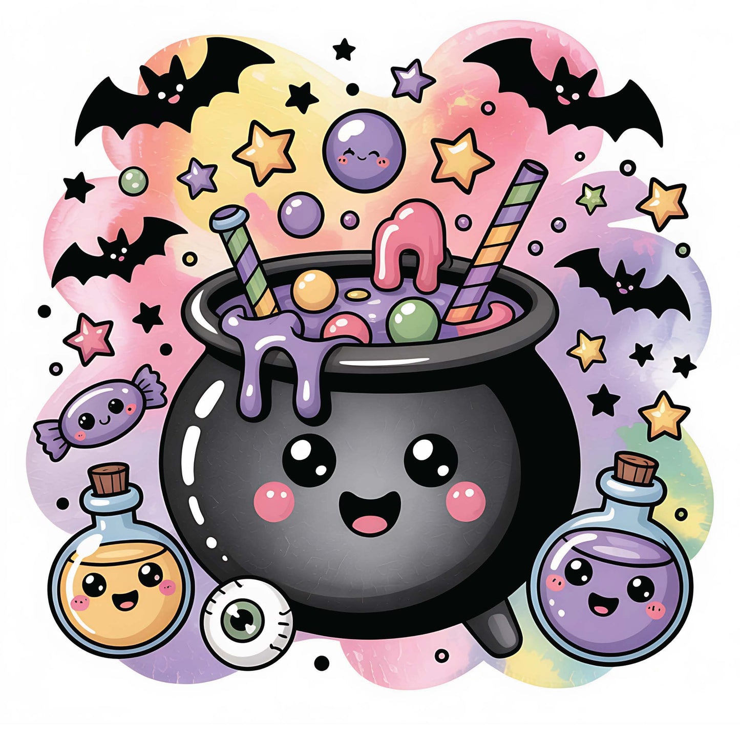 Kawaii Caldron Panel - Preorder