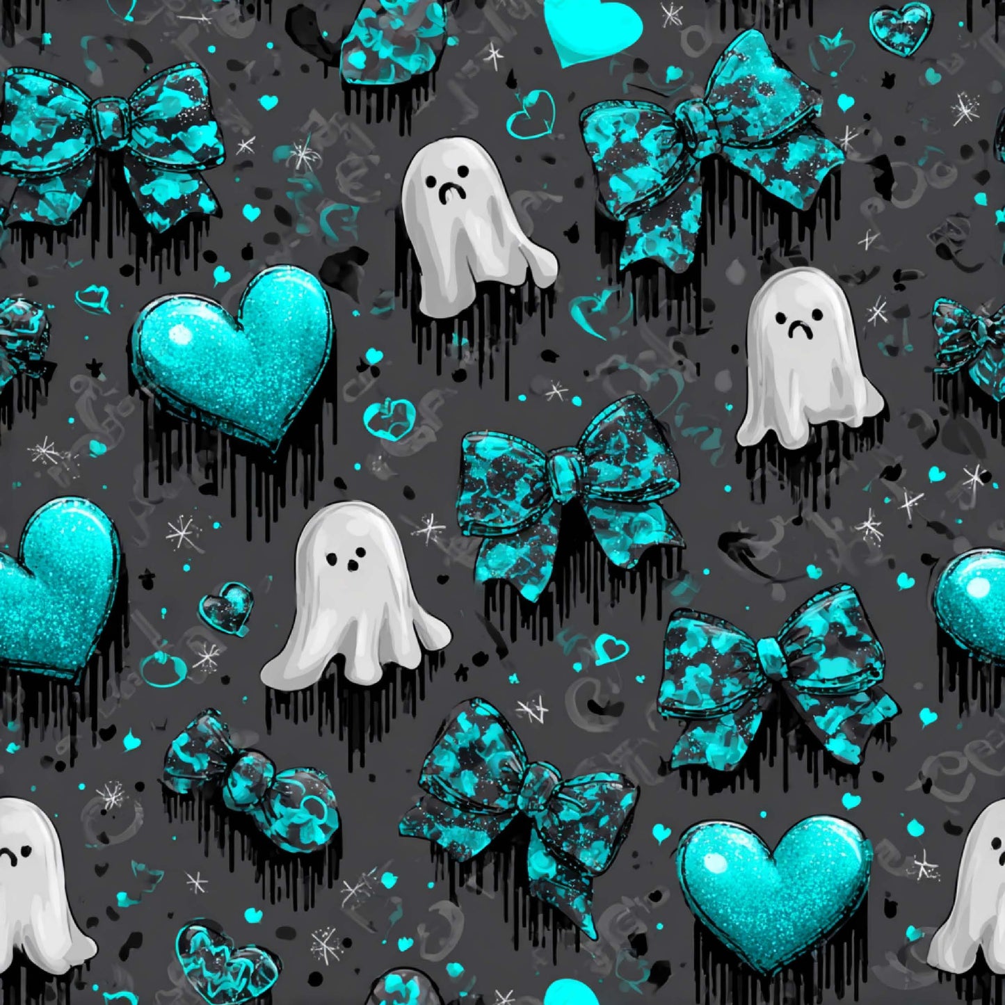 Neon Spray Painted Ghost - Preorder