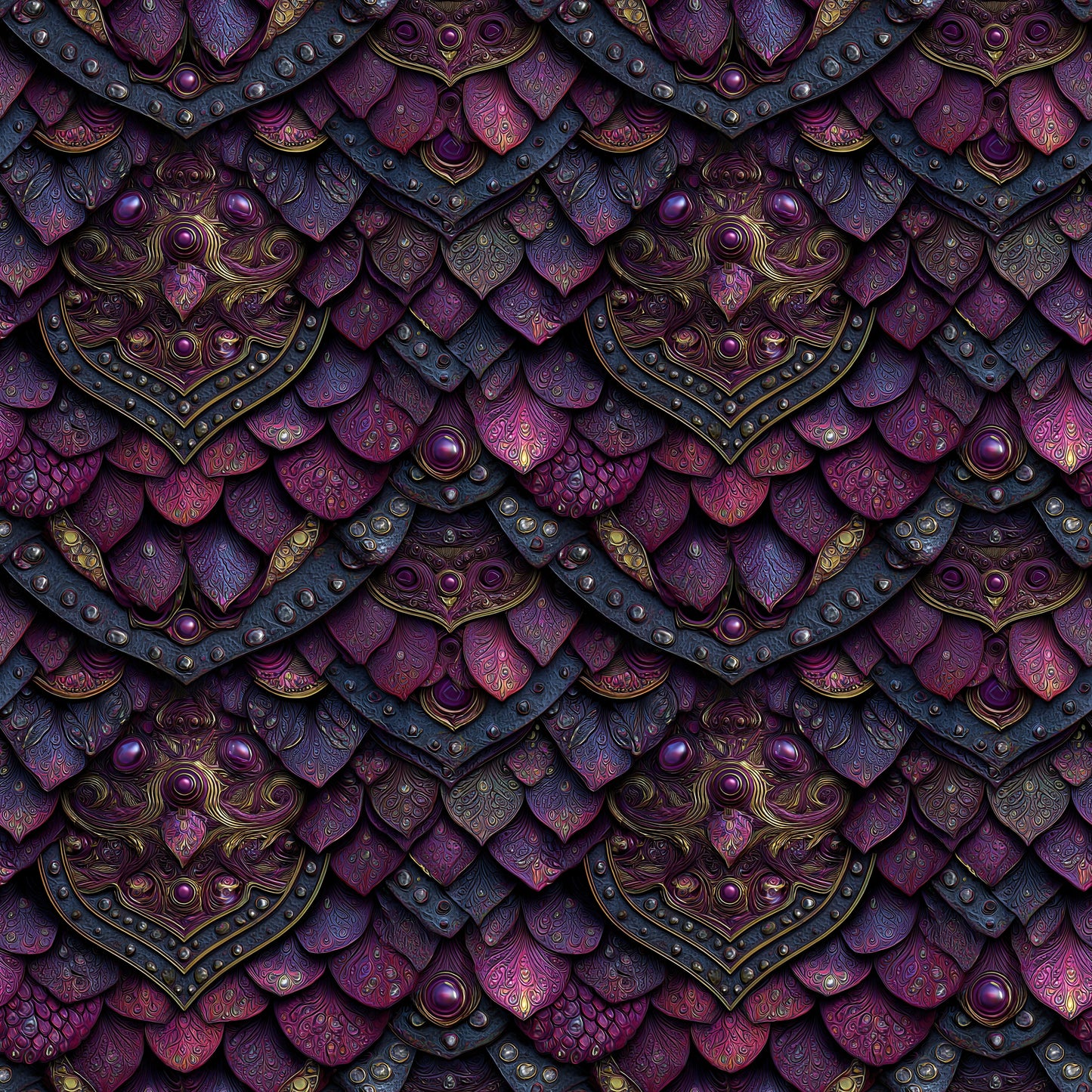 Midnight Queen Dragon Scales - Retail