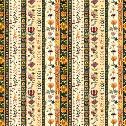 Striped Flowers - Preorder