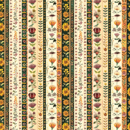 Striped Flowers - Preorder