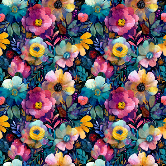 Watercolor Flowers - Preorder