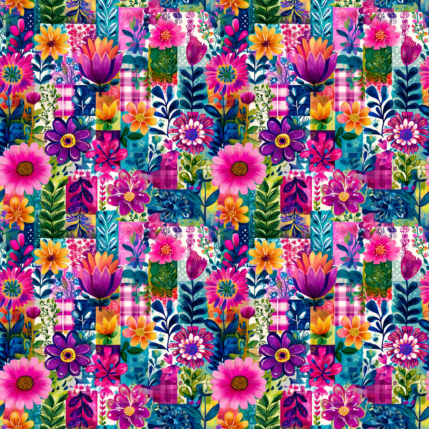 Patchwork Florals - Preorder
