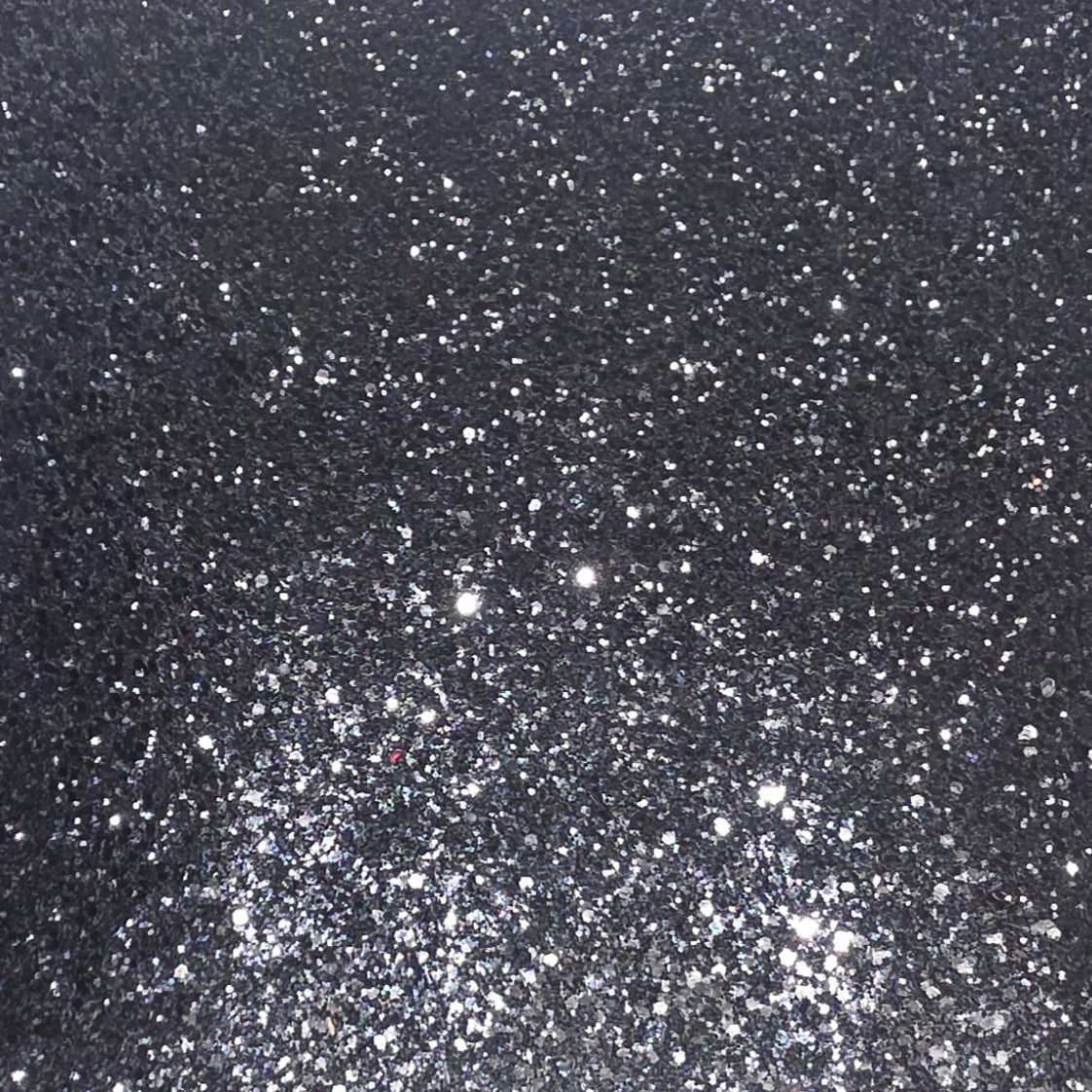 Black Chunky Glitter