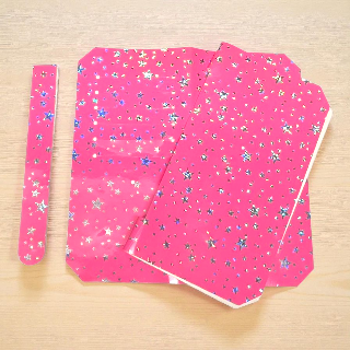 Pocket & Purse Pal Kit - Bright Pink w. Stars