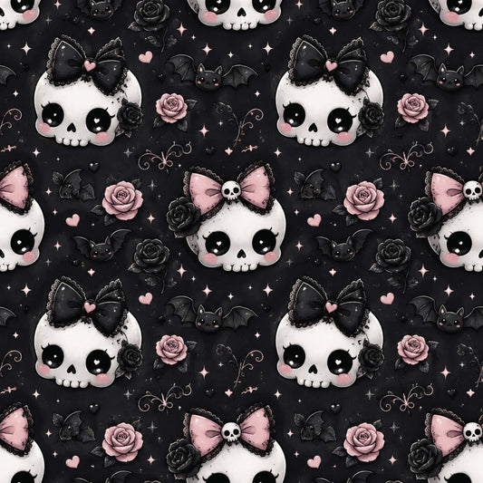 Cute Gothic Skull - Preorder