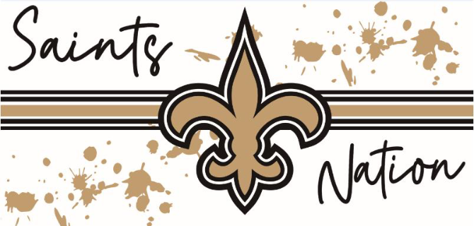 Saints Nation Print 16oz UVDTF Transfer - Preorder