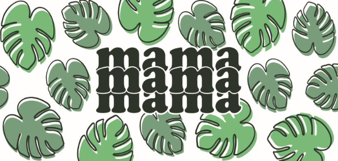 Tropical Mama Print 16oz UVDTF Transfer - Preorder