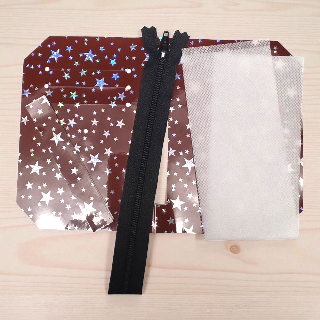 Pocket & Purse Pal Kit - Dark Brown w. Stars