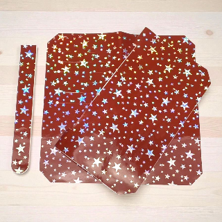 Pocket & Purse Pal Kit - Dark Brown w. Stars
