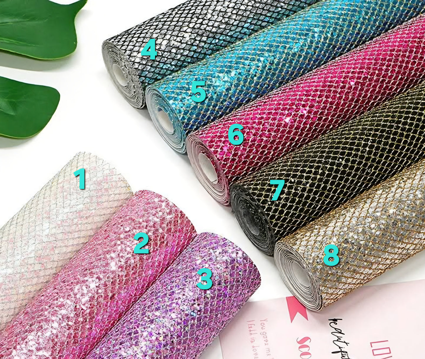 Fishnet Glitter Vinyl - Preorder