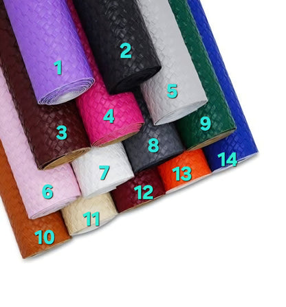 Basket Weave Embossed Vinyl - Preorder