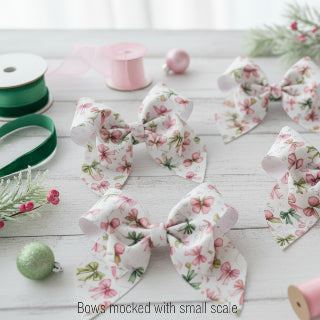 Wicked Pink & Green Bows - Preorder