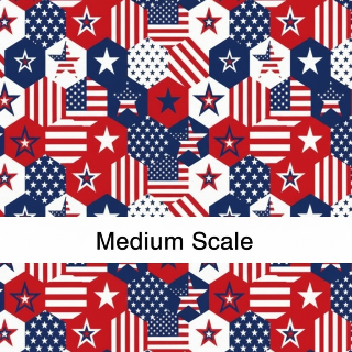 Patriotic Quilt Patchwork - Preorder