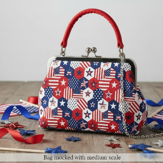 Patriotic Quilt Patchwork - Preorder