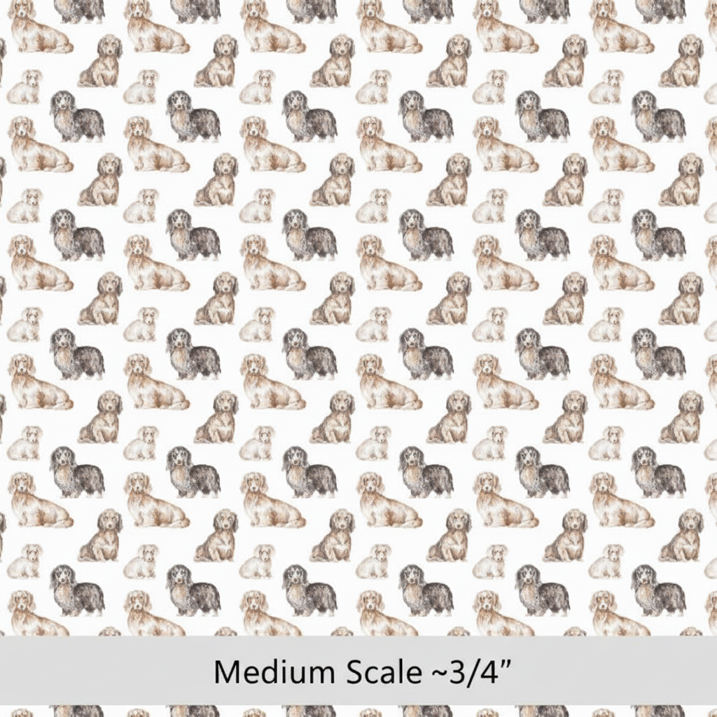 Long Haired Dachshund - Preorder