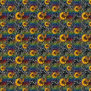 Rainbow Sunflower W/ Animal Print - Preorder
