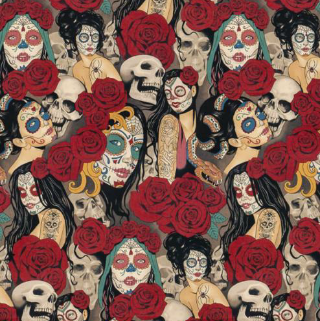 Day of the Dead Pin-up - Retail